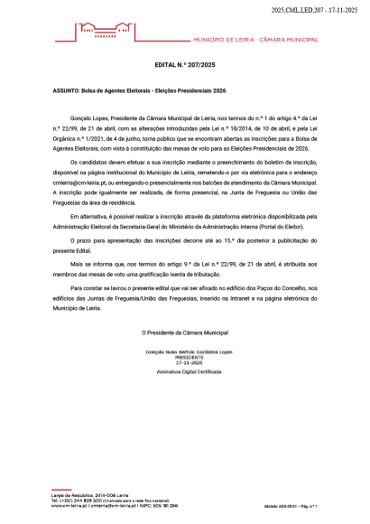 Elei&ccedil;&otilde;es Presidenciais de 18 de janeiro de 2026